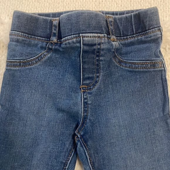 Embellished Happy and loved tie-dyed romper & blue jeans Baby girl size 12 M - Picture 7 of 14